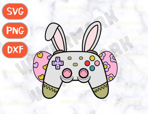 Easter Gamer SVG: Graphics for T-Shirt Designs