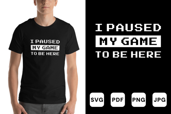 Funny Gaming Shirt Design: Graphics for T-Shirt Designs