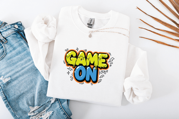 Game on Graffiti SVG: Bold Graphics for T-Shirt Designs