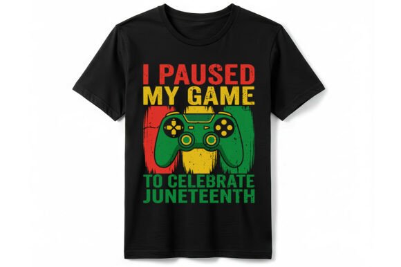 Gamer Juneteenth Graphics: T-Shirt Designs Review