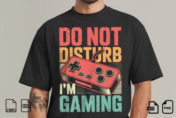 Gaming Graphics for Bold T-Shirt Designs