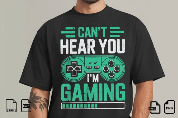 Gaming Graphics for T-Shirt Designs