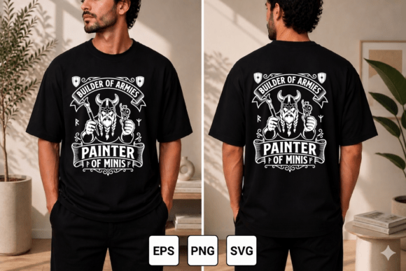 Graphics for T-Shirt Designs: Builder of Armies Review