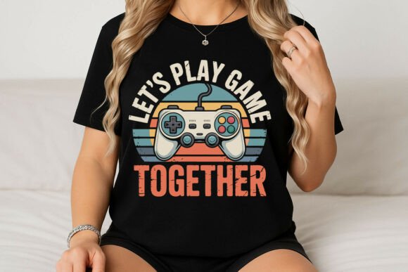 Review: Retro Let's Play Game Together Design