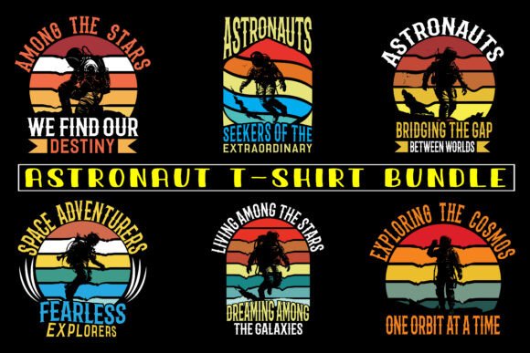 Review: Trendy Astronaut T-Shirt Set for Embroidery