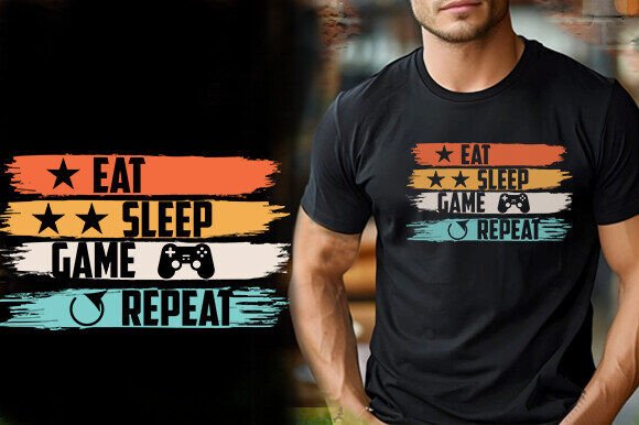 Reviewing the EAT SLEEP GAME REPEAT Embroidery Design