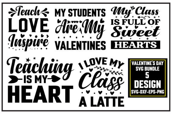 Valentine SVG Bundle: Graphics for T-Shirt Designs
